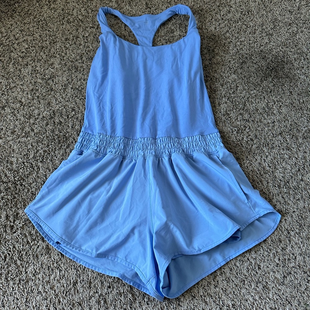 Aerie Light Blue Jumpsuit